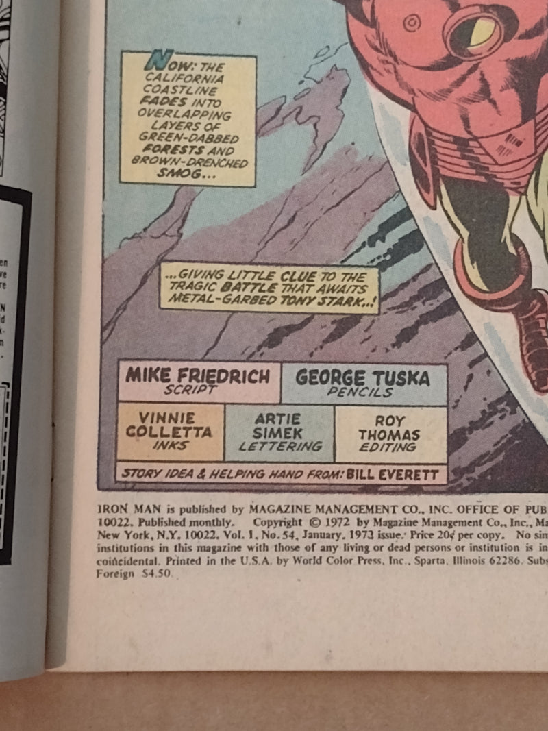 Iron Man vol 1 (1968)