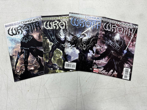 Annihilation Conquest Wraith (2007) - #1-4 Complete Mini Series