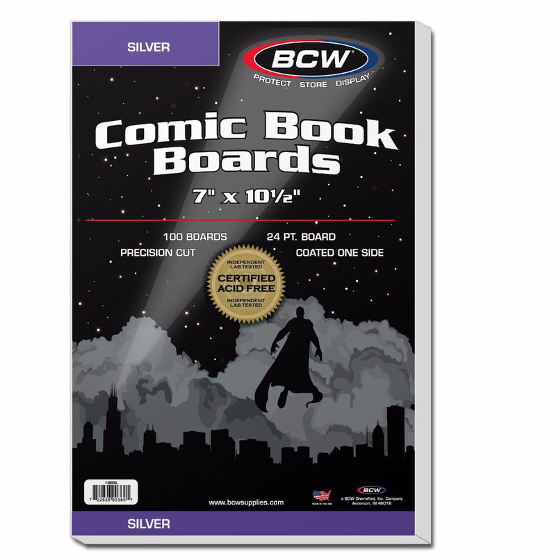 Comic Book Boards Silver