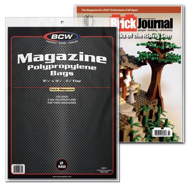 BCW Magazine Bags Thick