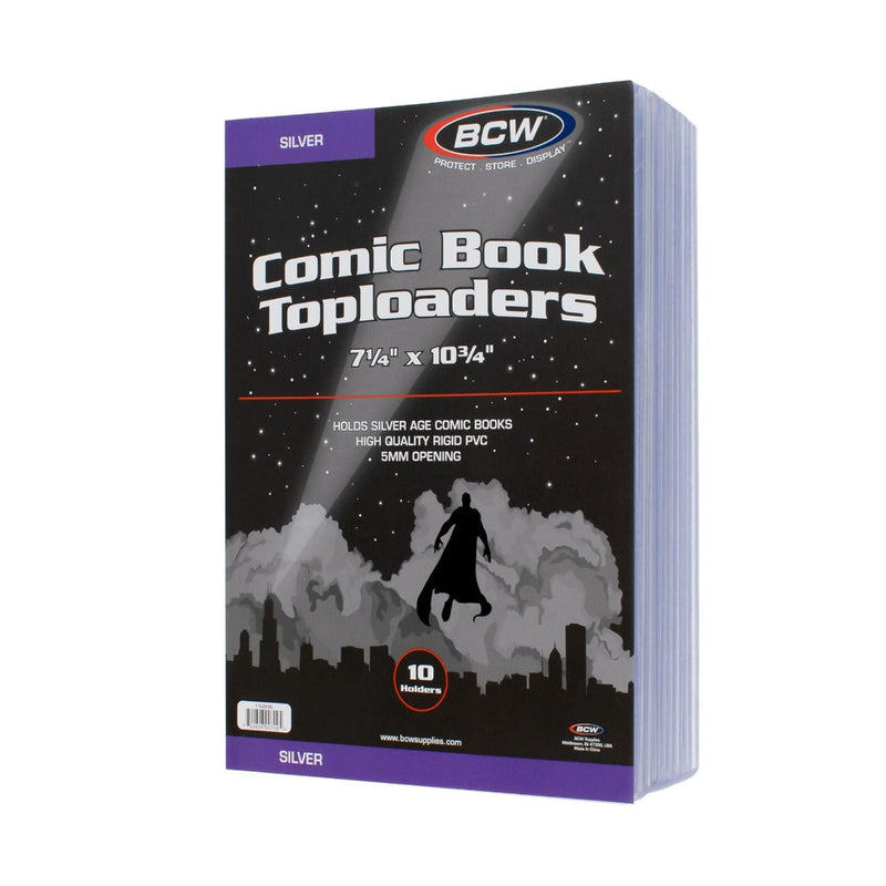 Silver Comic Topload Holder