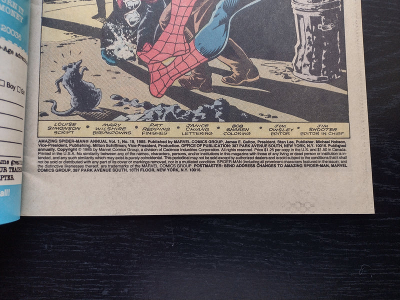 Amazing Spider-Man vol 1 (1964) Annual