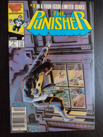 Punisher vol 1 (1986) #4 Newsstand Edition