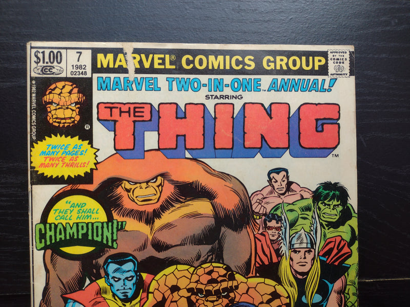 Marvel Two-in-One Annual