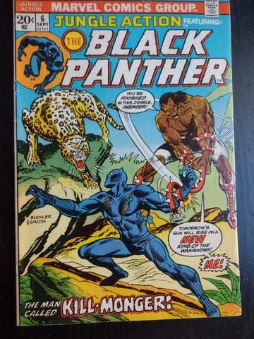 Jungle Action #6 featuring Black Panther