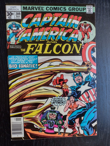 Captain America #209