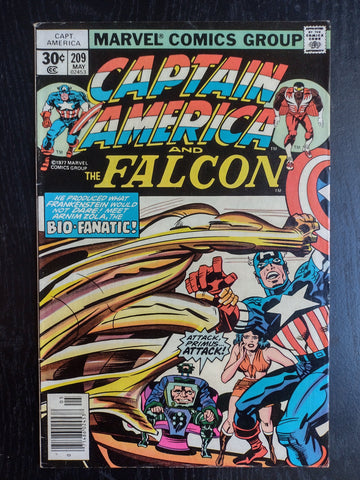 Captain America #209