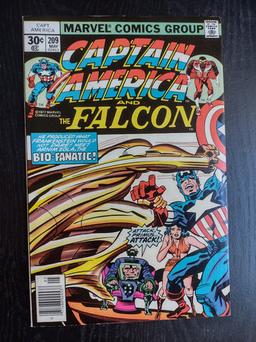 Captain America #209