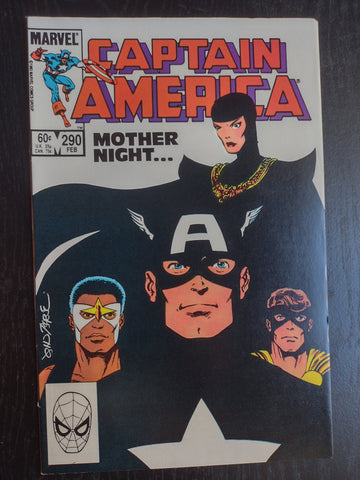 Captain America #290 Direct Edition