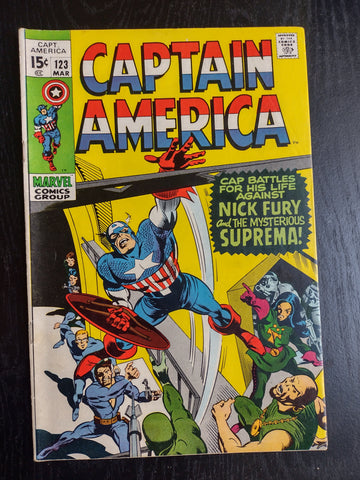 Captain America #123
