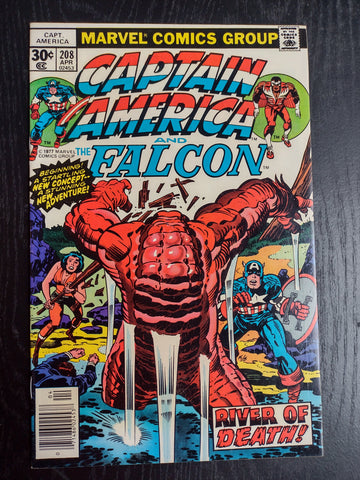 Captain America #208 Newsstand Edition
