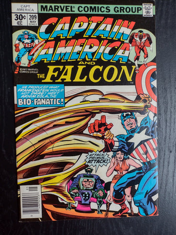 Captain America #209