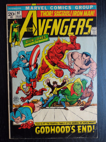 Avengers #97 (Marvel 1963) [Kree Skrull War]