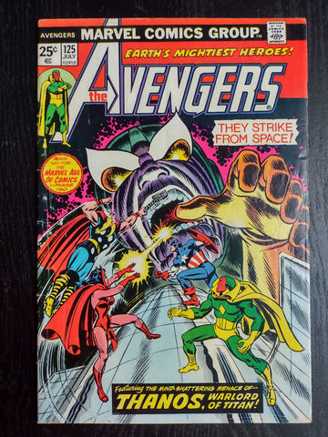 Avengers #125 (Marvel 1963) [Thanos Cover Appearance]