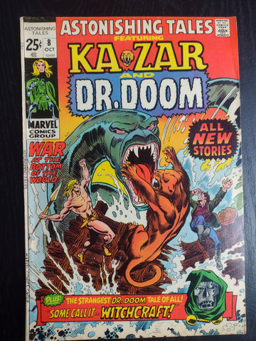Astonishing Tales #8 (1971) [First Cynthia Von Doom]