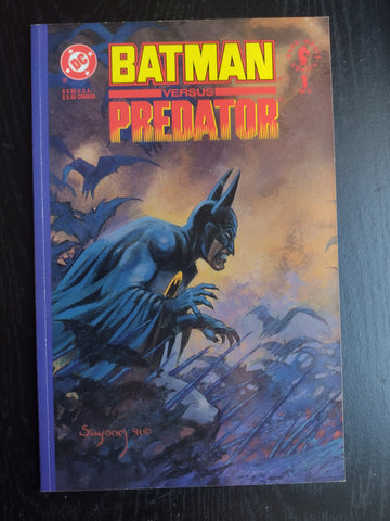 Batman versus Predator #1 (1992) Batman Cover