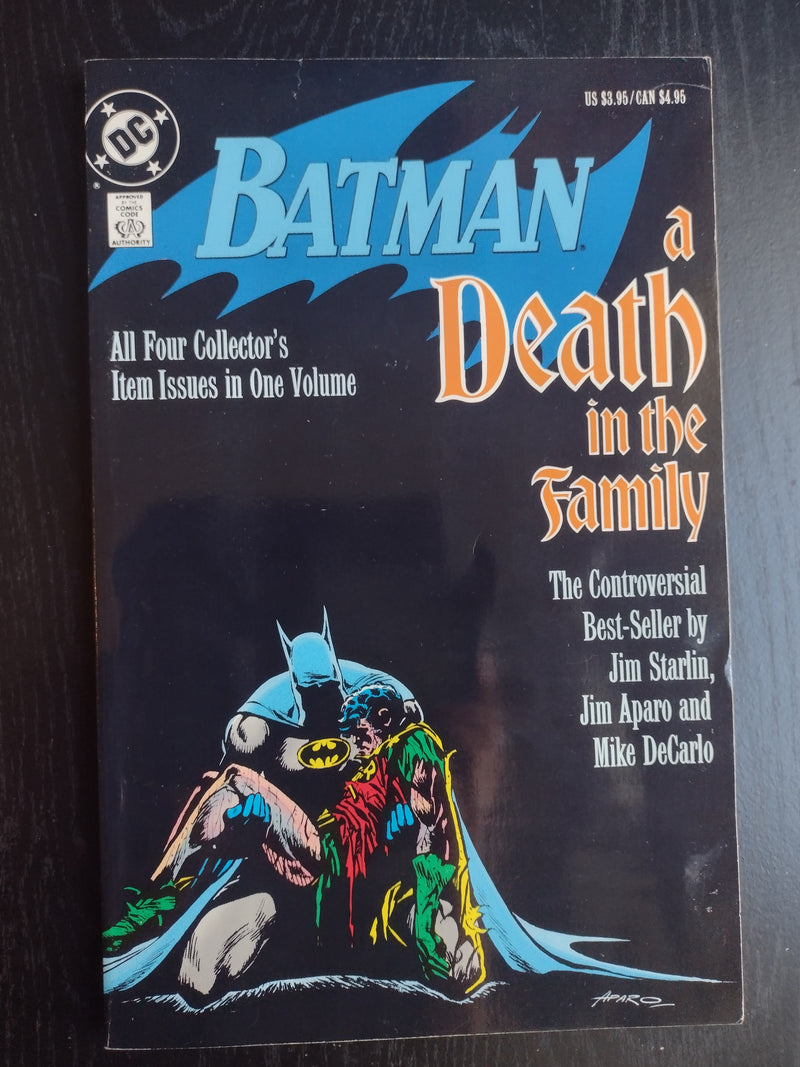 Batman TP A Death in the Family Fifth Printing