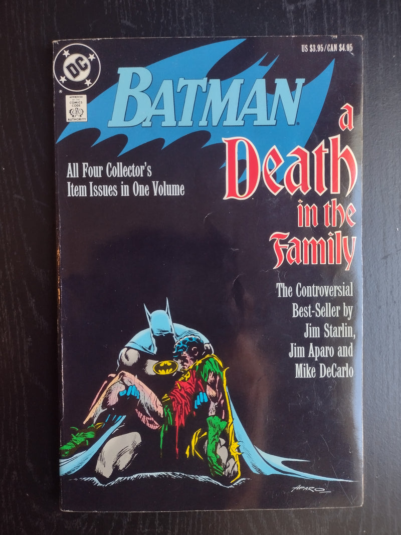 Batman TP A Death in the Family First Printing