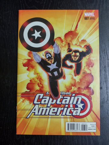 Captain America Sam Wilson #7 Cassaday Variant Cover