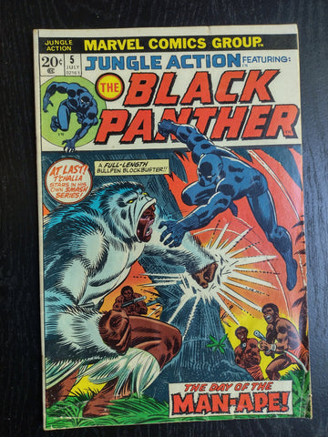Jungle Action #5 featuring Black Panther