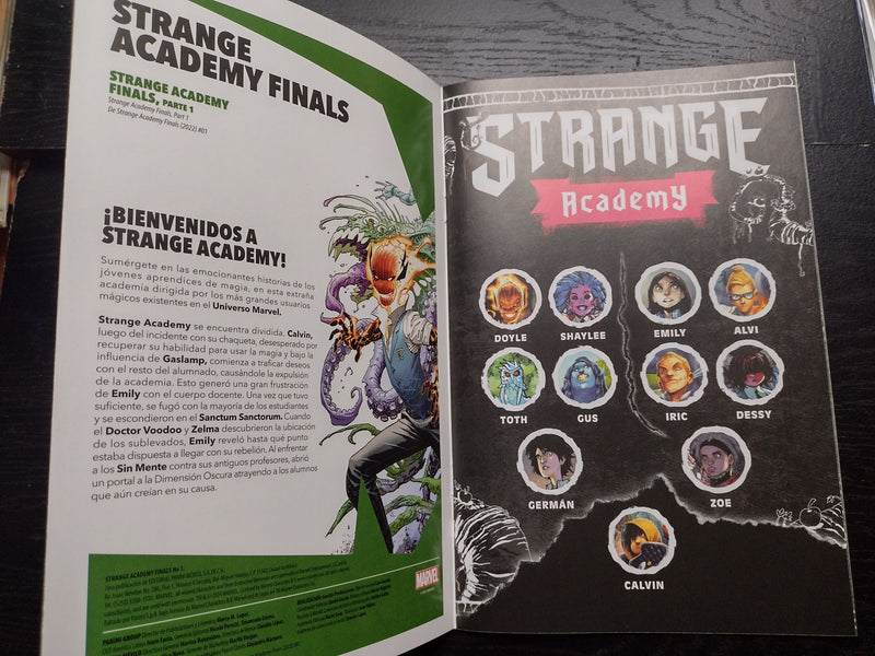 Strange Academy: Finals