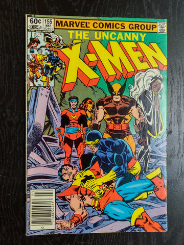 Uncanny X-Men #155 Newsstand Edition