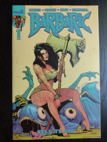 Barbaric: Hell to Pay #1 Cover C 10 Copy Howell Incentive