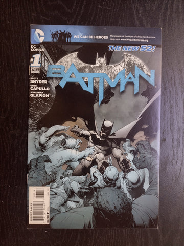 Batman (2011) #1 Fourth Printing