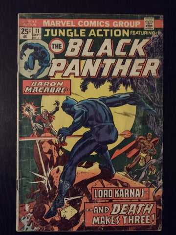 Jungle Action #11 featuring Black Panther