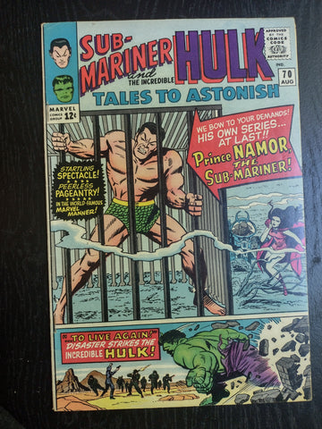 Tales to Astonish #70