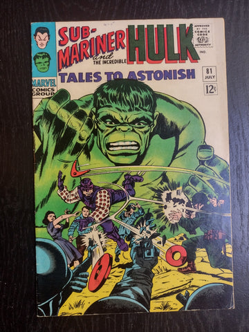 Tales to Astonish #81