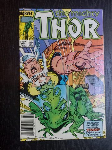 Thor #364 Newsstand Edition