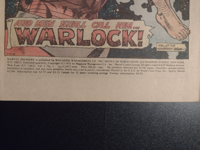 Marvel Premiere