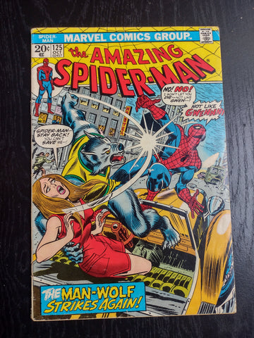Amazing Spider-Man (1963) #125 [2nd appearance of Man-Wolf]