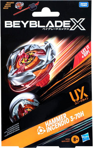 HASBRO Hells Hammer Incendio 3-70H Beyblade X Starter