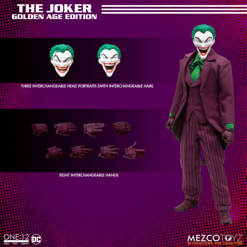 Mezco One:12 Collective -  The Joker: Golden Age Edition