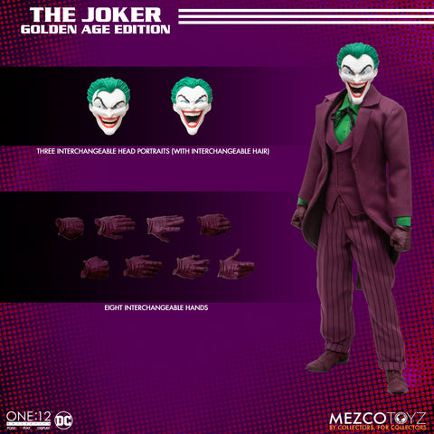 Mezco One:12 Collective -  The Joker: Golden Age Edition
