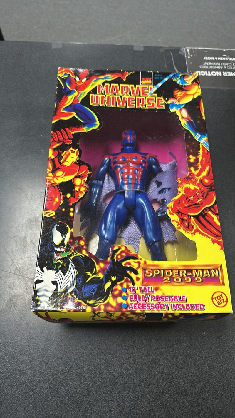 Toy Biz Marvel Universe Spider Man 2099 10" Action Figure 1997 VTG NEW In Box