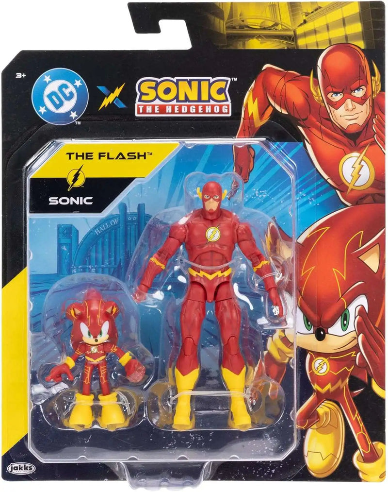 DC x Sonic the Hedgehog: Flash and Sonic Action Figure