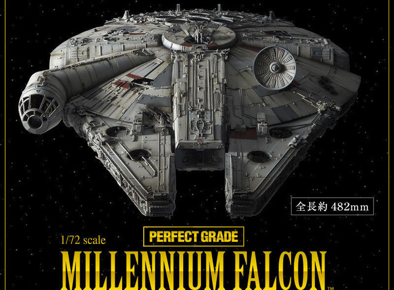 Bandai Millennium Falcon 'Star Wars: A New Hope', Bandai 1/72 Perfect Grade (PG)