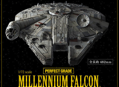 Bandai Millennium Falcon 'Star Wars: A New Hope', Bandai 1/72 Perfect Grade (PG)