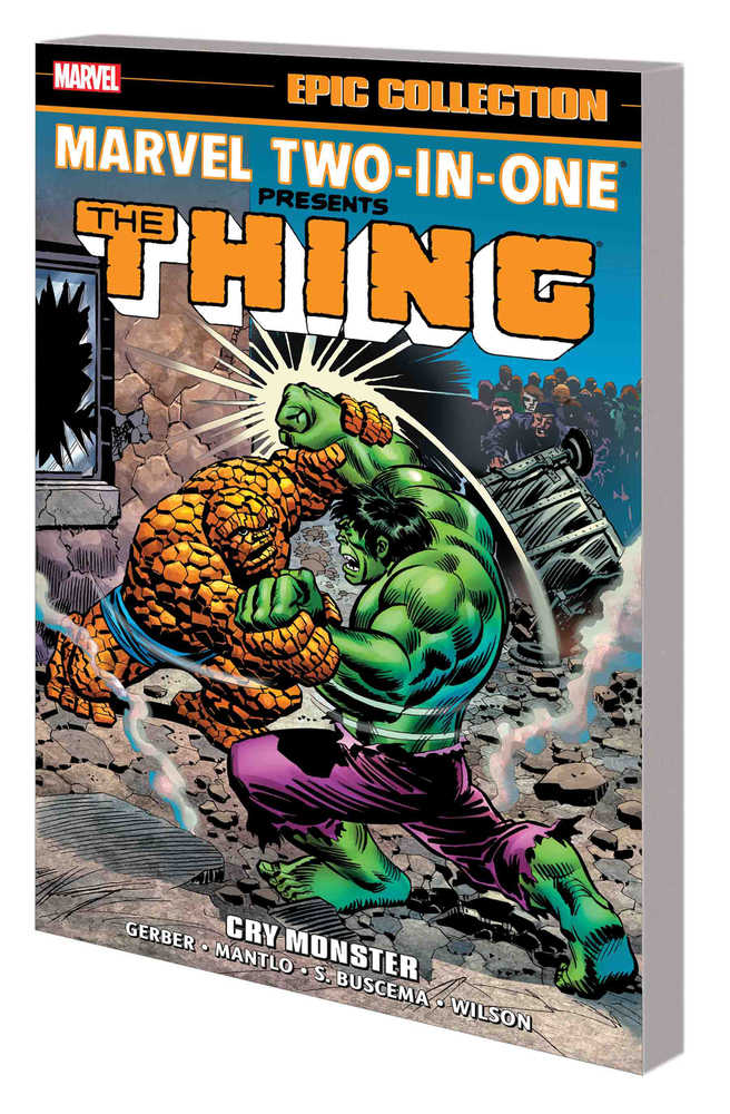 Marvel Two In One Epic Collection TPB Cry Monster