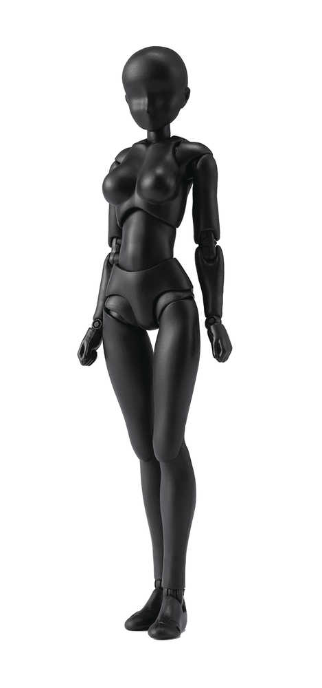 Body-Chan Solid Black Color Ver Dx Set 2 S.H.Figuarts