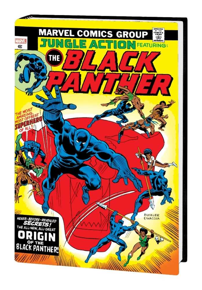 Black Panther Early Marvel Years Omnibus Hardcover Volume 01 Direct Market Variant