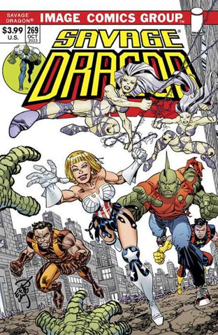 Savage Dragon #269 Cover B Erik Larsen Variant (Mature)