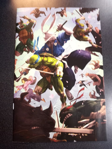 Teenage Mutant Ninja Turtles Usagi Yojimbo #5 Santa Fung Virgin Variant