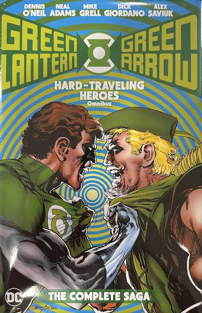 Green Lantern Green Arrow Hard-Traveling Heroes Omnibus Hardcover