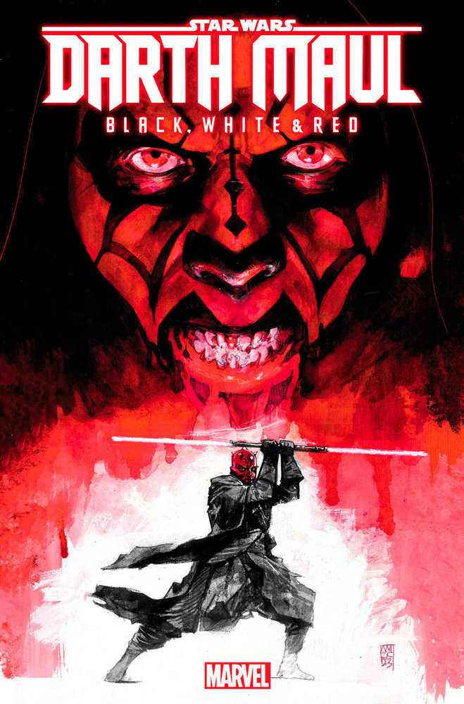 Star Wars: Darth Maul - Black, White & Red