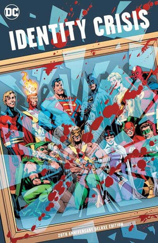 Identity Crisis 20 Th Anniversary Deluxe Edition Hardcover Direct Market Exclusive Rags Morales Variant Cover