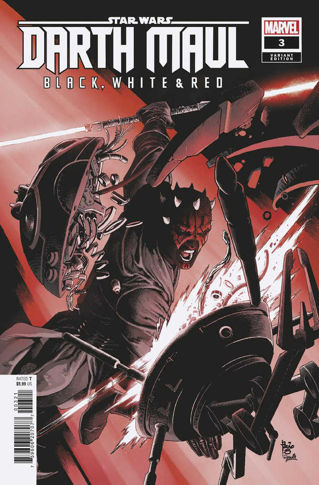 Star Wars: Darth Maul - Black, White & Red